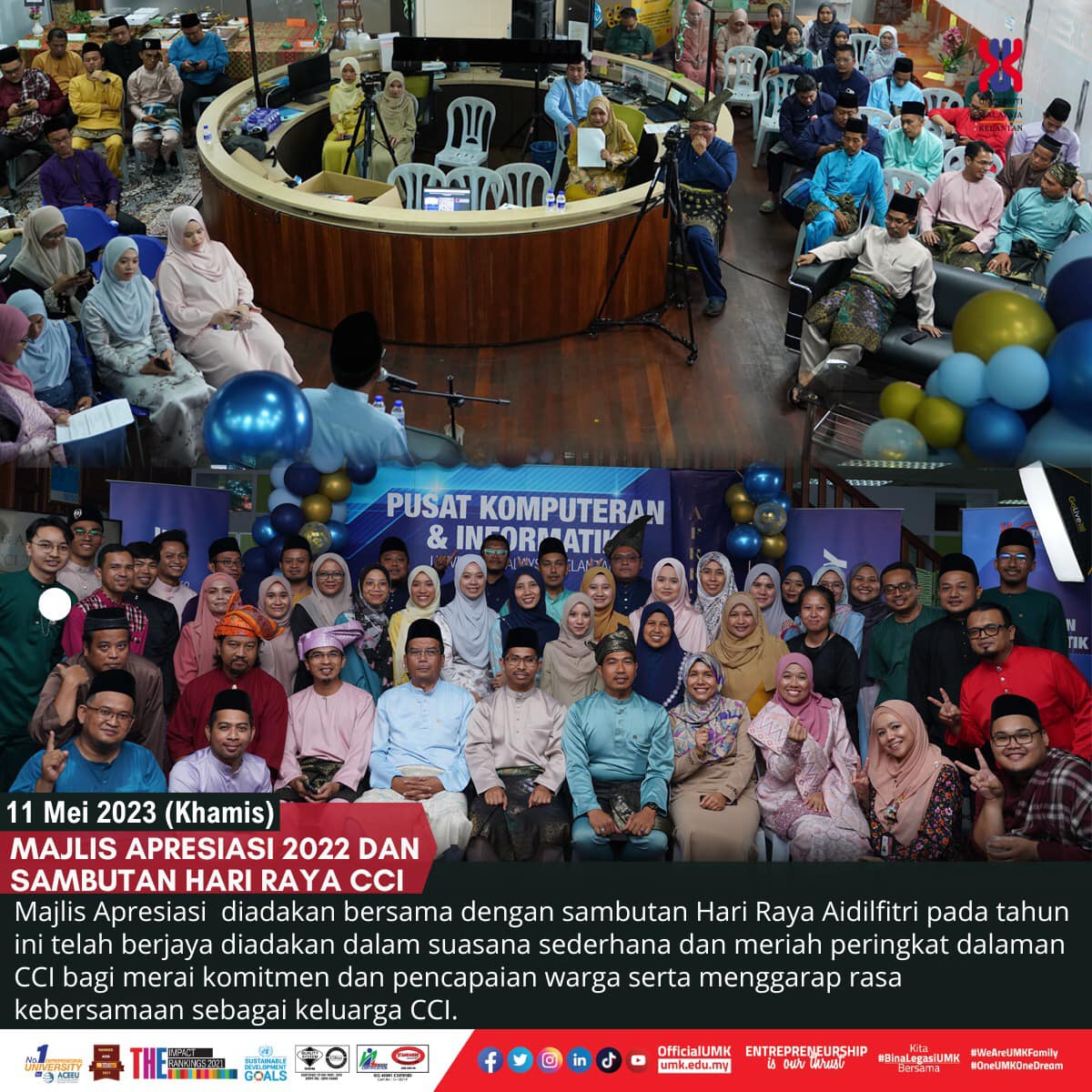 MAJLIS APRESIASI 2022 DAN SAMBUTAN HARI RAYA CCI